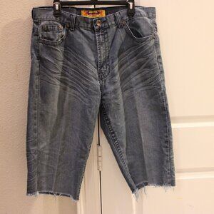 Fusai Distressed Denim Jean cutoff mens shorts Size 38